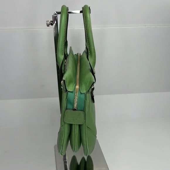 KATE SPADE Women’s Small Wynn Sutton Green Handbag Tote purse - Picture 5 of 16